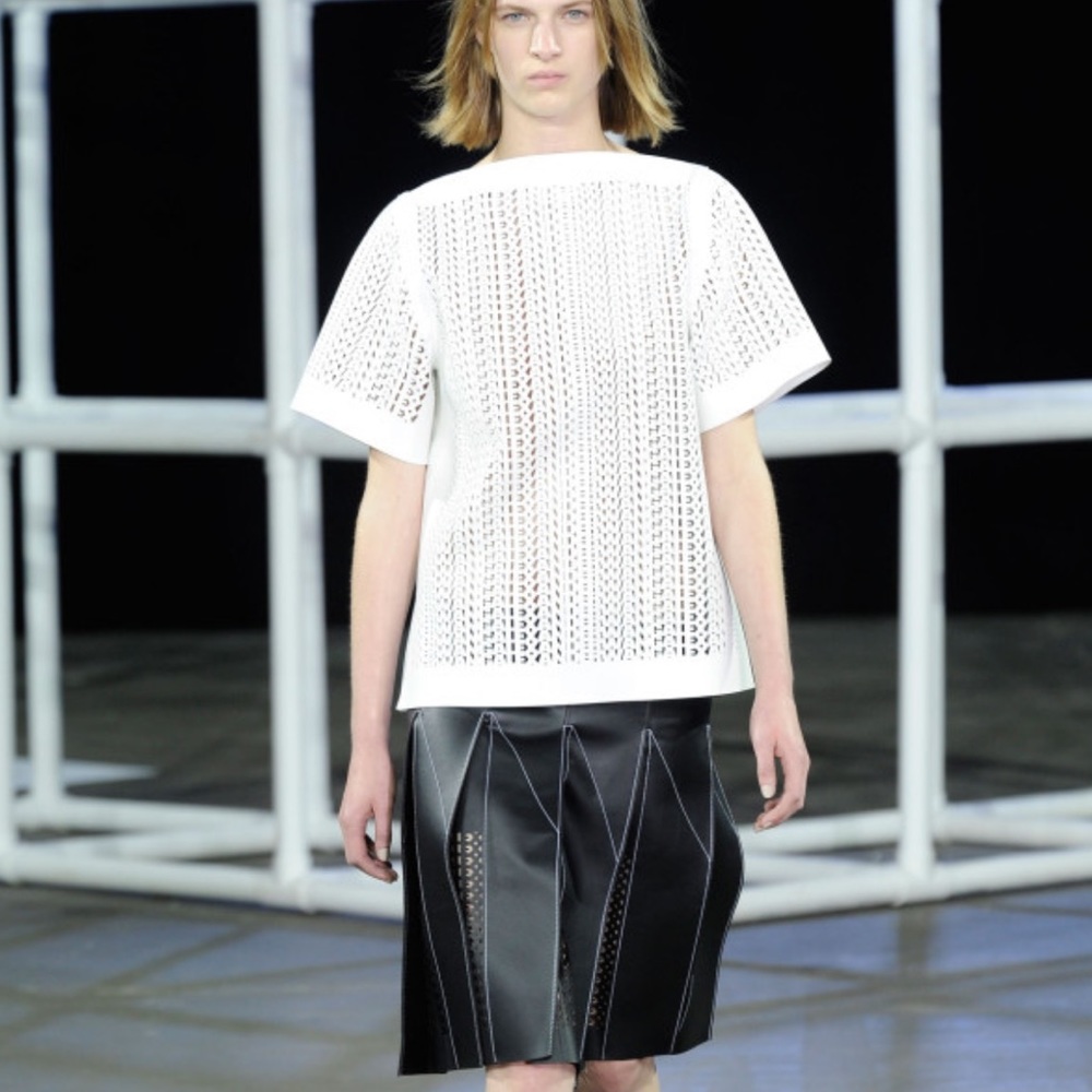 Alexander Wang laser cut top